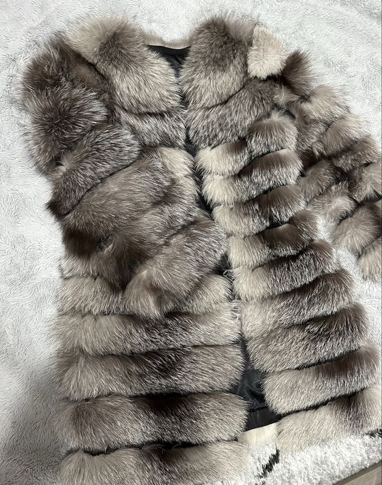 Blana naturala vulpe 6 in 1