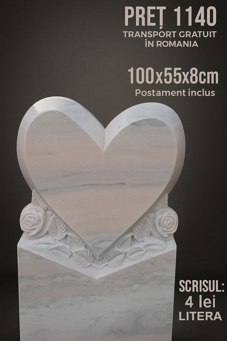 Monumente funerare, transport gratuit oriunde in Romania