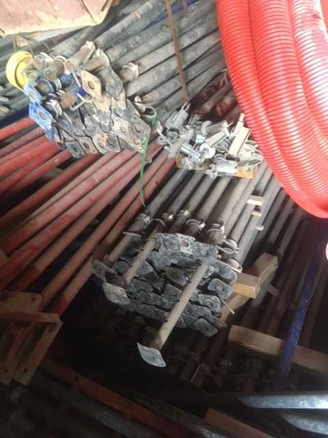 Опалубка стен, щиты, углы, 530м2, двутав. балки ,стойки б/у, продажа.