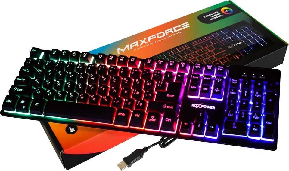 Клавиатура - Roxpower MAXFORCE Gaming Keyboard