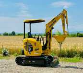 Miniexcavator komatau 2,5t///2019