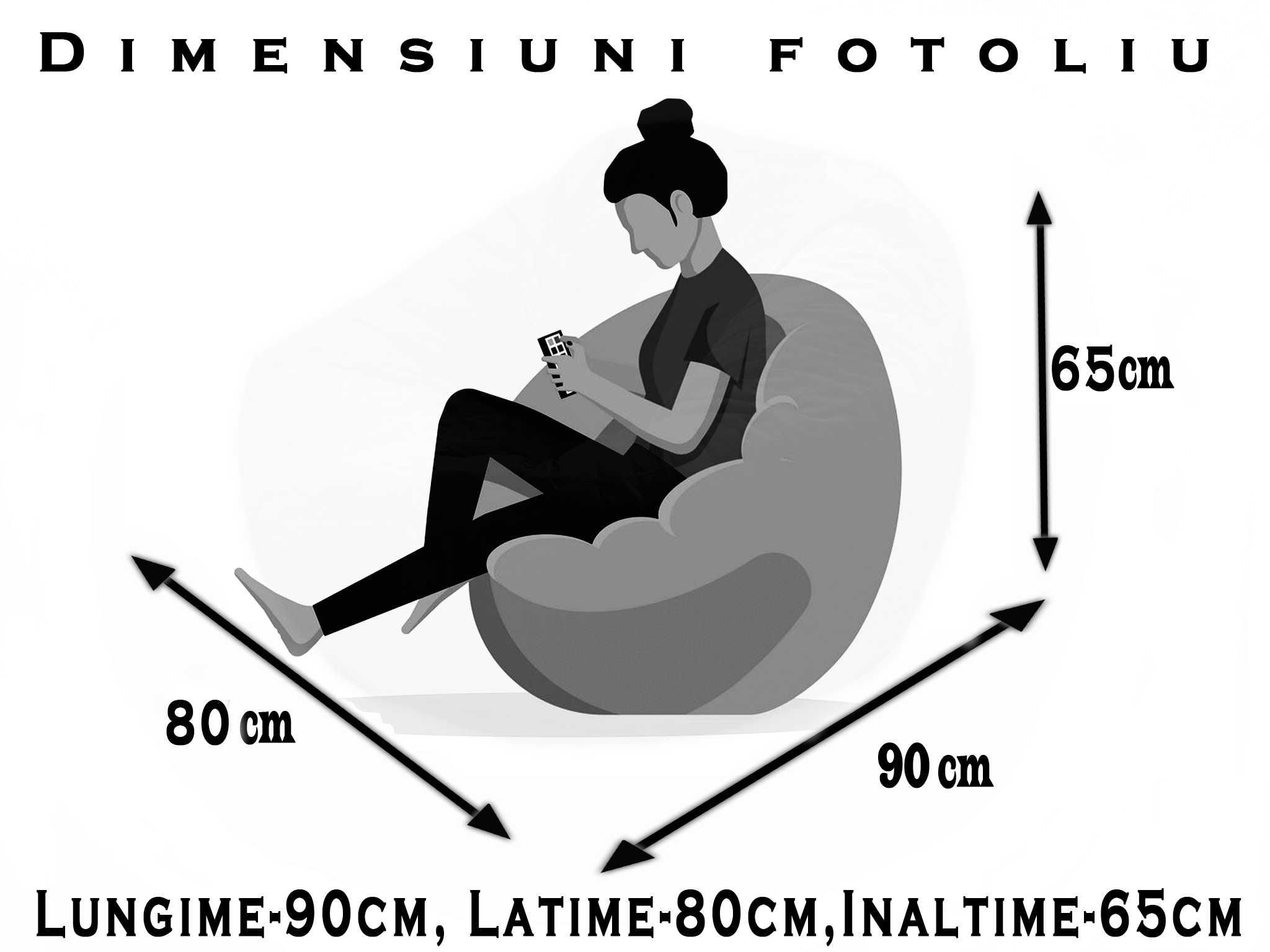 Fotoliu smart puf modelabil.Fotolii cu husa detasabila si lavabila.