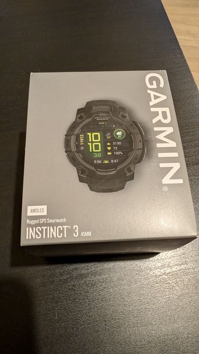 Garmin Instinct 3 Amoled 45 mm Black