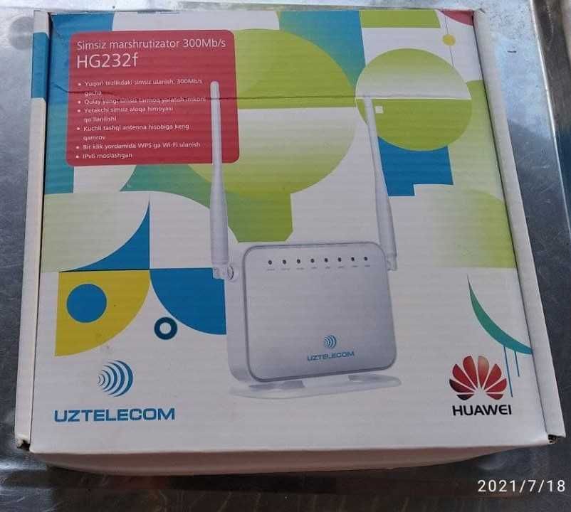 Huawei 300 Mb/s модем роутер wi-fi xdsl UZtelecom