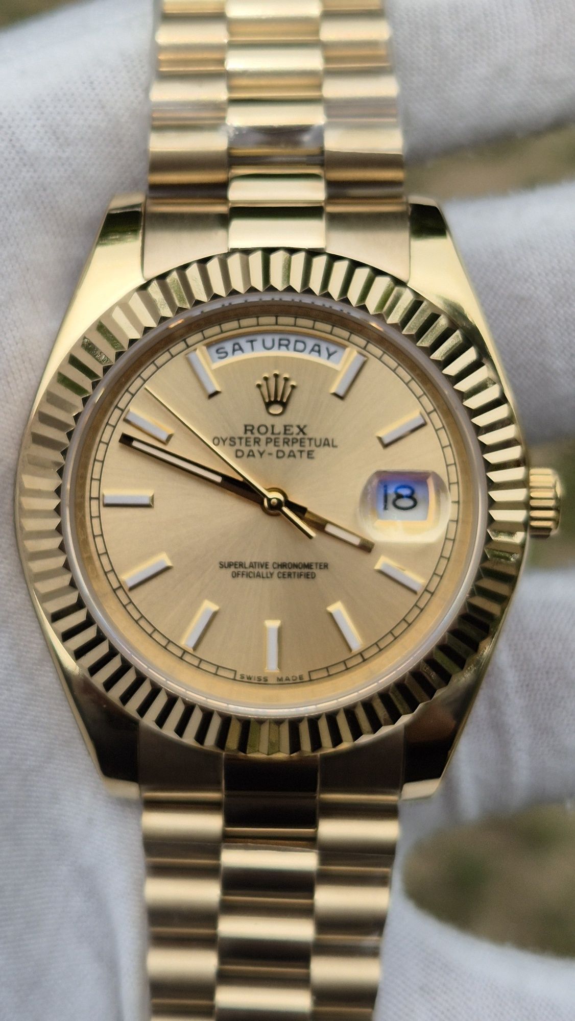 Ceas Rolex Day-Date 41mm full Gold Automatic Master Qoality
