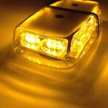 Rampa girofar LED, 36W 12V, lumini stroboscopice, magneti cu protectie