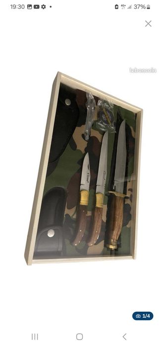 Set cuțite vânătoare