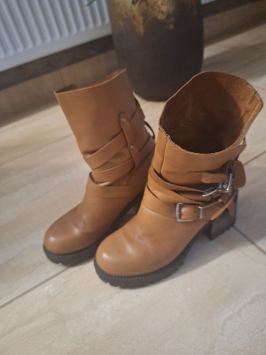 Ghete damă piele naturala