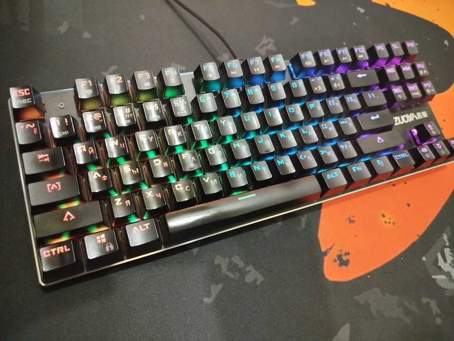 Механическая Клавиатура Zuoya 87-Key RGB