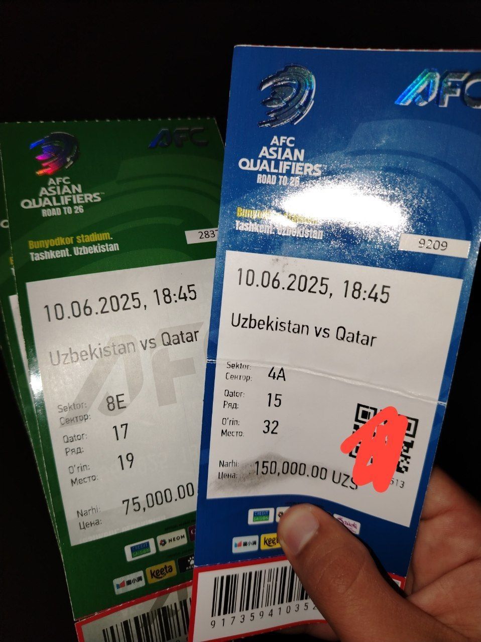 O'zbekiston Vs Qatar