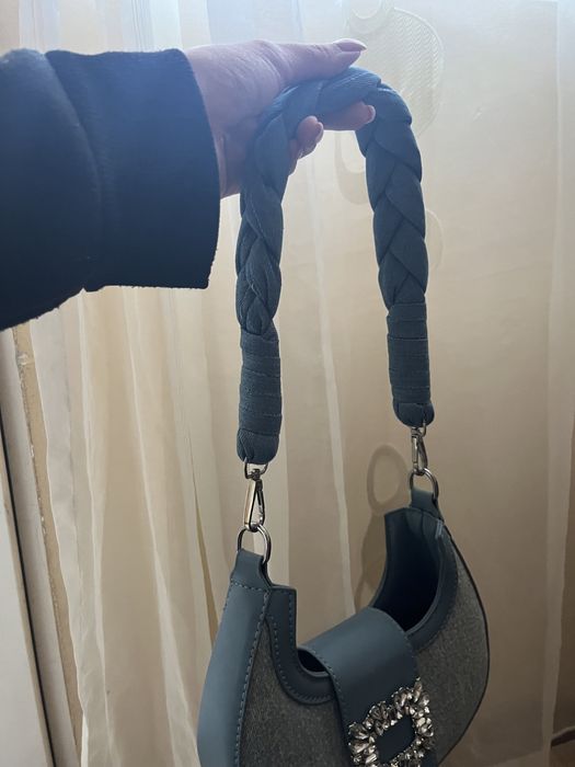 Дънкова мини чанта