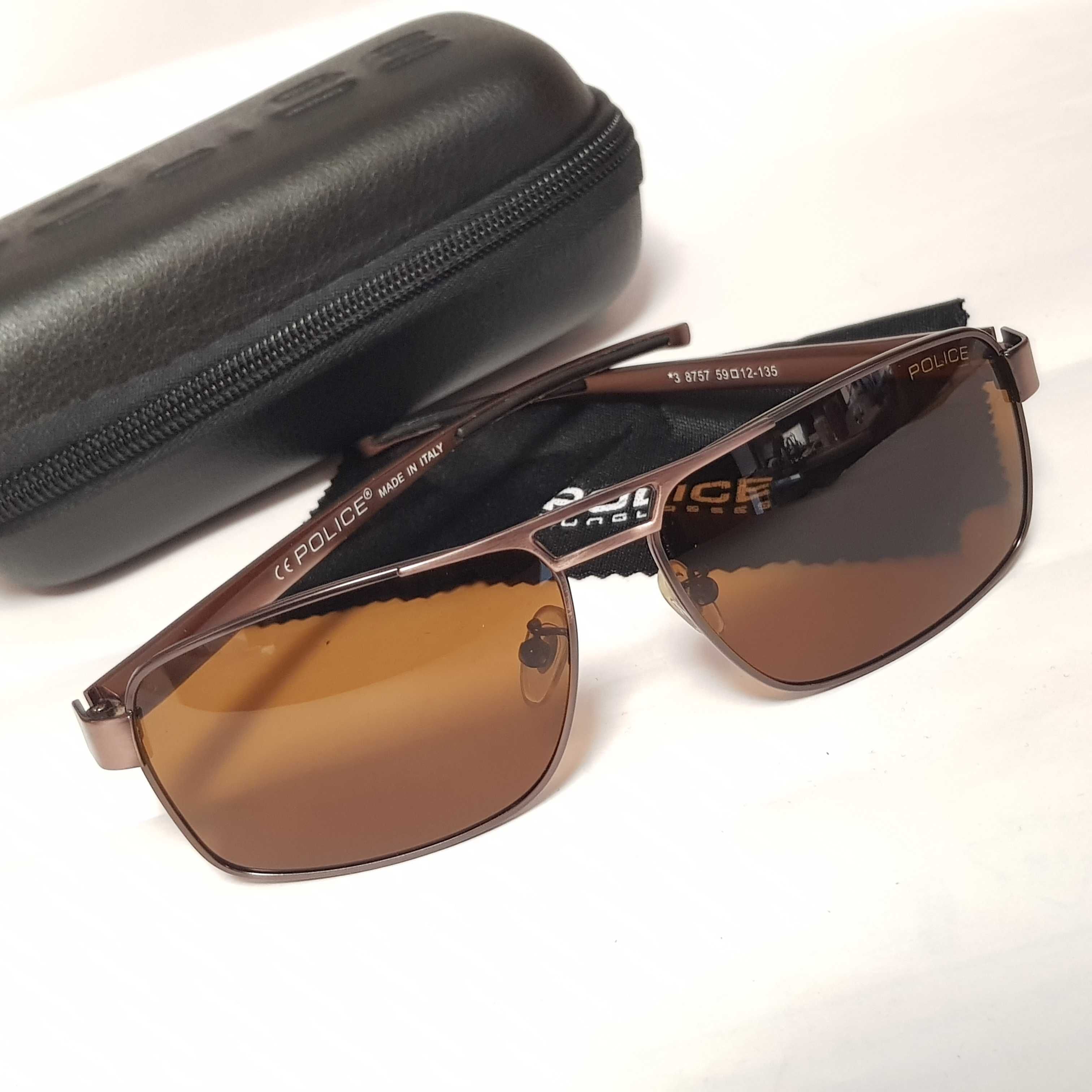Ochelari de soare POLICE- Brown -rama titan !