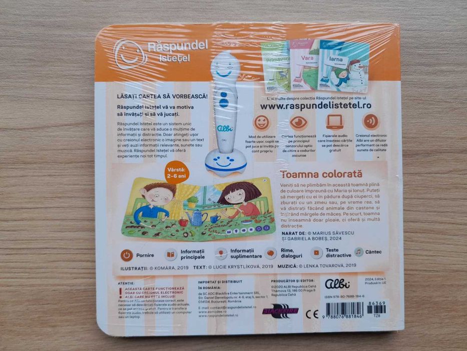 Carte Raspundel Istetel - Toamna (noua, sigilata)