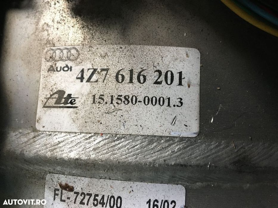 Rezervor Presiune Aer Suspensie  Audi A6 C5 Allroad 2000 - 2005 COD : 4Z7616201 / 4Z7 616 201