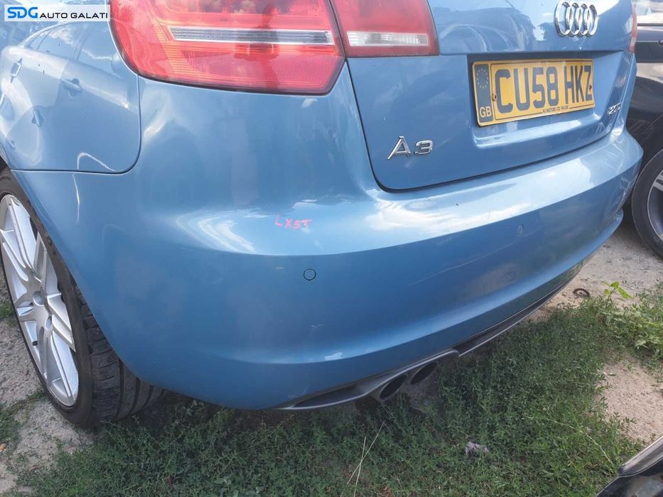 Haion Hayon Portbagaj Dezechipat cu Luneta Geam Sticla si Eleron Audi A3 8P Hatchback 4 usi 2004 - 2013 Culoare LX5T [C7903] [C7904]