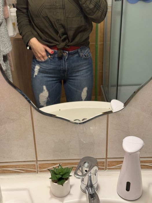 Blugi boyfriend Tom Tailor marimea S-M cumparat din Germania