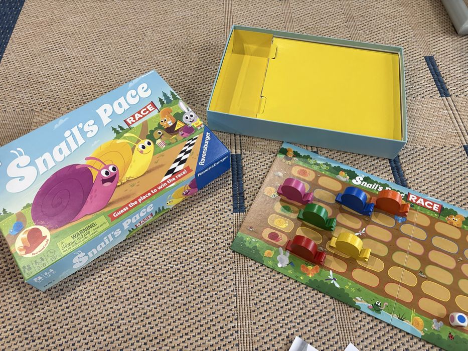 Ravensburger Snail’s Pace Race – настолна игра, 3+ години