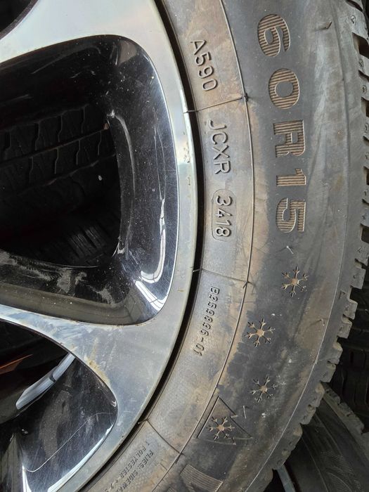 Jante Smart Forfour Fortwo Anvelope iarna noi  Dunlop 185 60 R15