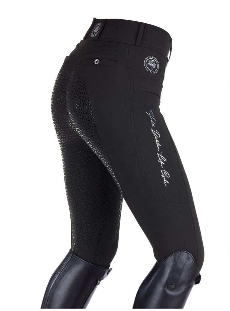 Pantaloni călărie leggings echitatie Felix Buhler cu silicon grip nr S