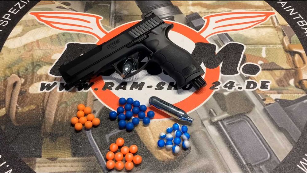 Pistol Airsoft HDP .50 UMAREX Bile de CAUCIUC 20Jouli co2