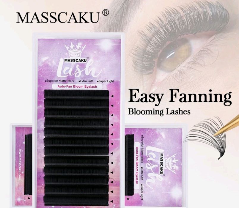 Мигли снопчета за обемни техники-"С" 10D