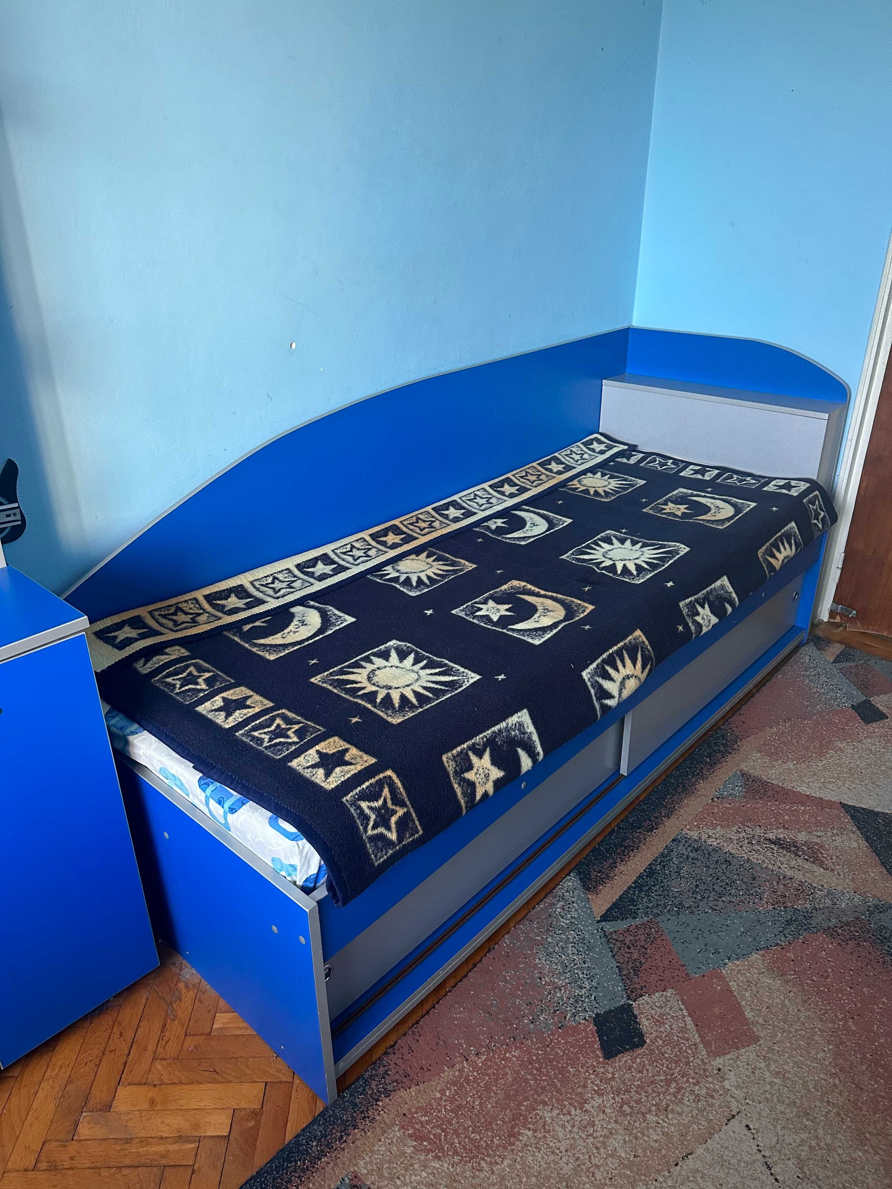 Mobila Dormitor Copii Albastra