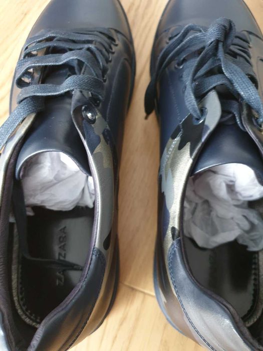 Zanzara Edward (Grey) Men's Shoes