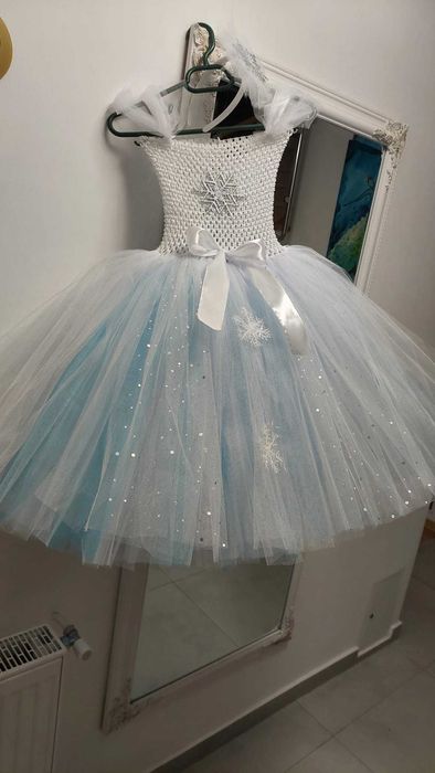 Rochita TUTU alba Craiasa Iernii Craiasa Zapezii Regiuna Ghietii