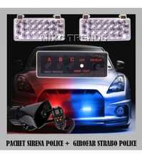 Pachet Sirena Police + Girofar Strabo Police
