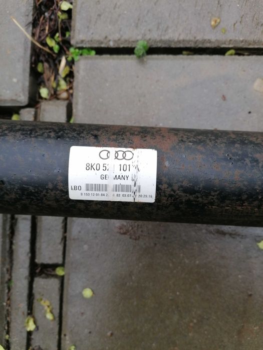 cardan AUDI A4 B8 3.0 diesel CCWA  break 2008-2014 cod 8K0521101