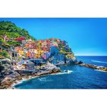 Lichidare stoc-50%-Fototapet autocolant Oras pe stanca (250x200cm)