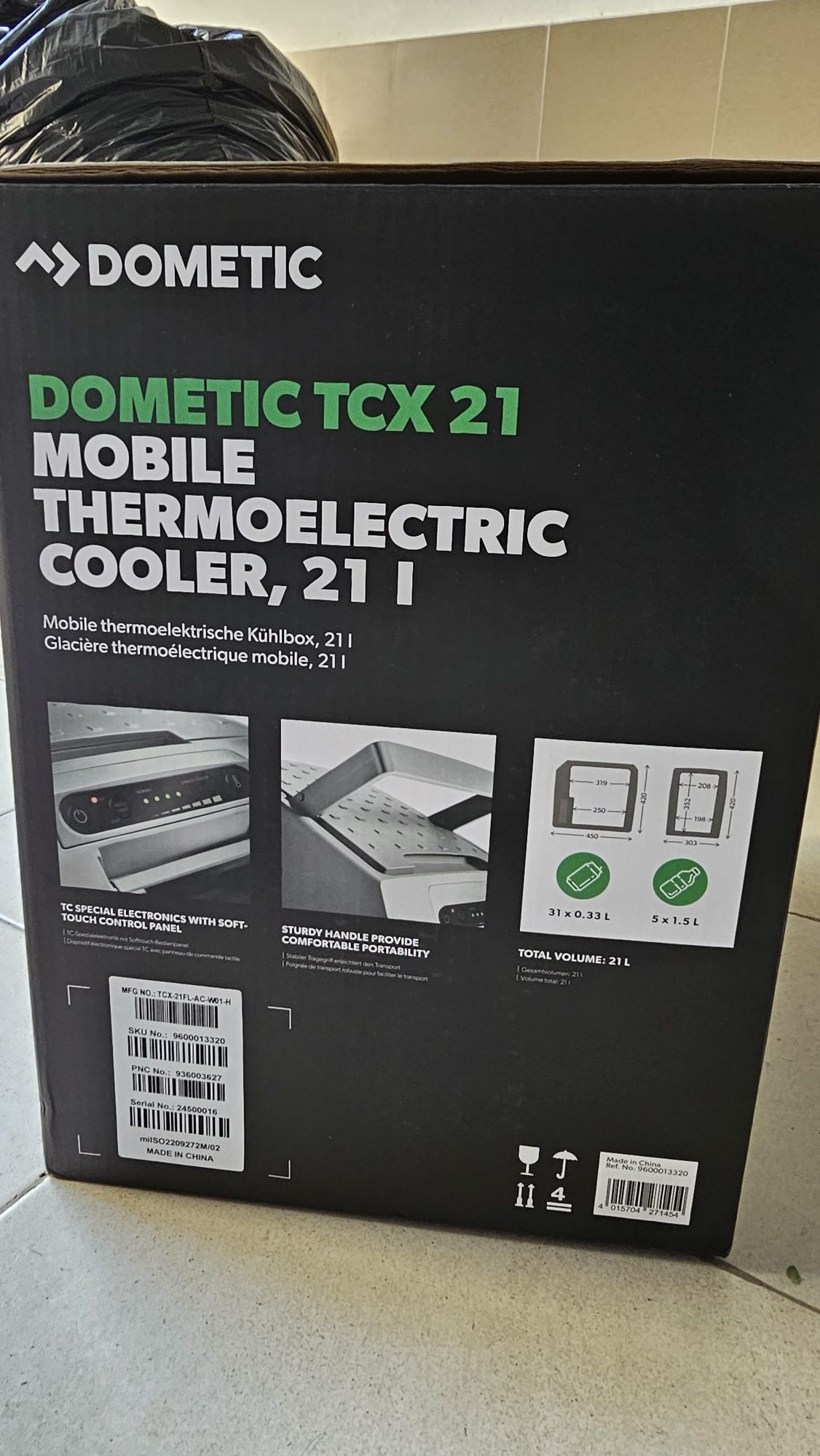 Мобилен хладилник хладилна чанта Dometic TCX21