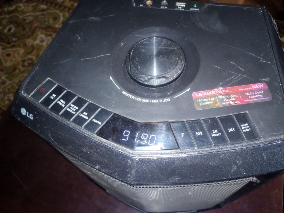 LG Xboom RL2, Party Sound Speaker, Bluetooth, lumini,USB, baterie, AUX