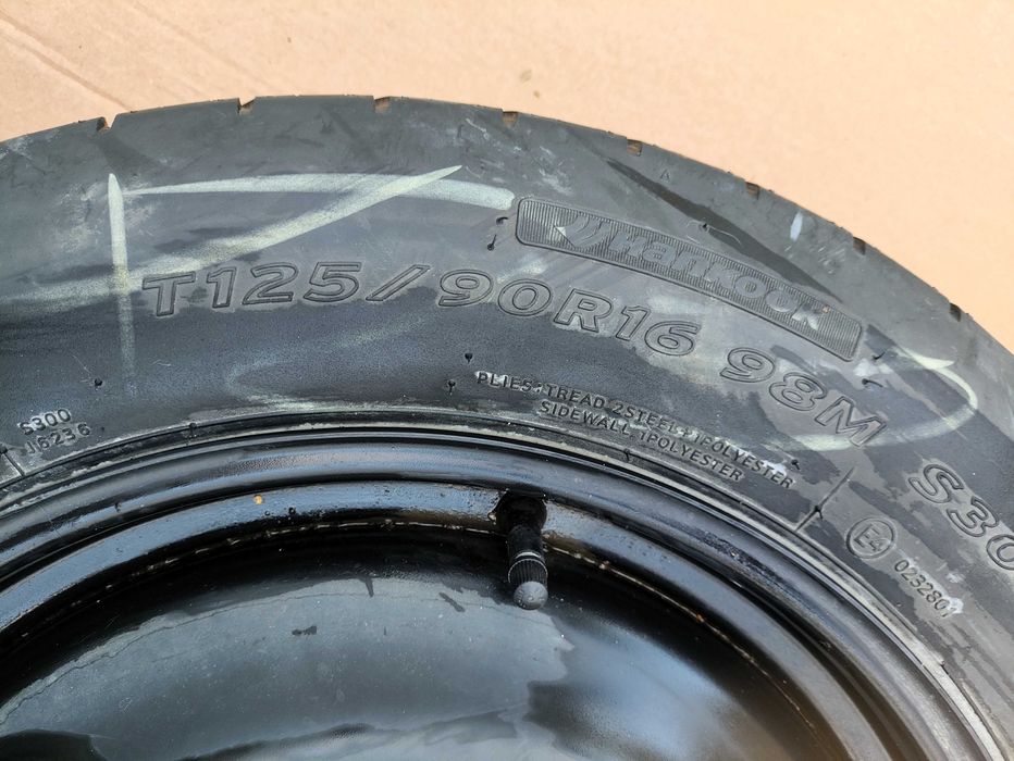 Roata rezerva îngustă 125 90 R16 Originala Ford