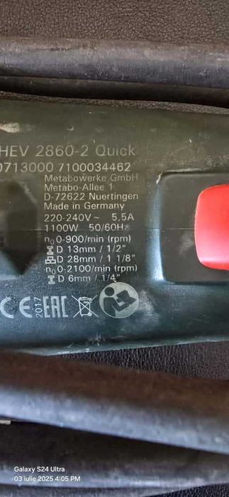 metabo 2860-2 quick