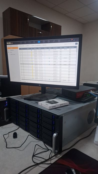 Установка камер видеонаблюдения. Камера урнатамиз