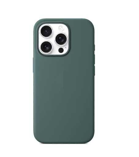 Husă iPhone 16 Pro Silicon Luxury Verde Forest Premium
