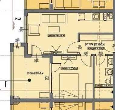 Продава се Двустаен апартамент в Варна, Цветен квартал - 63 кв.м за 2016 €/кв.м - Снимка #17