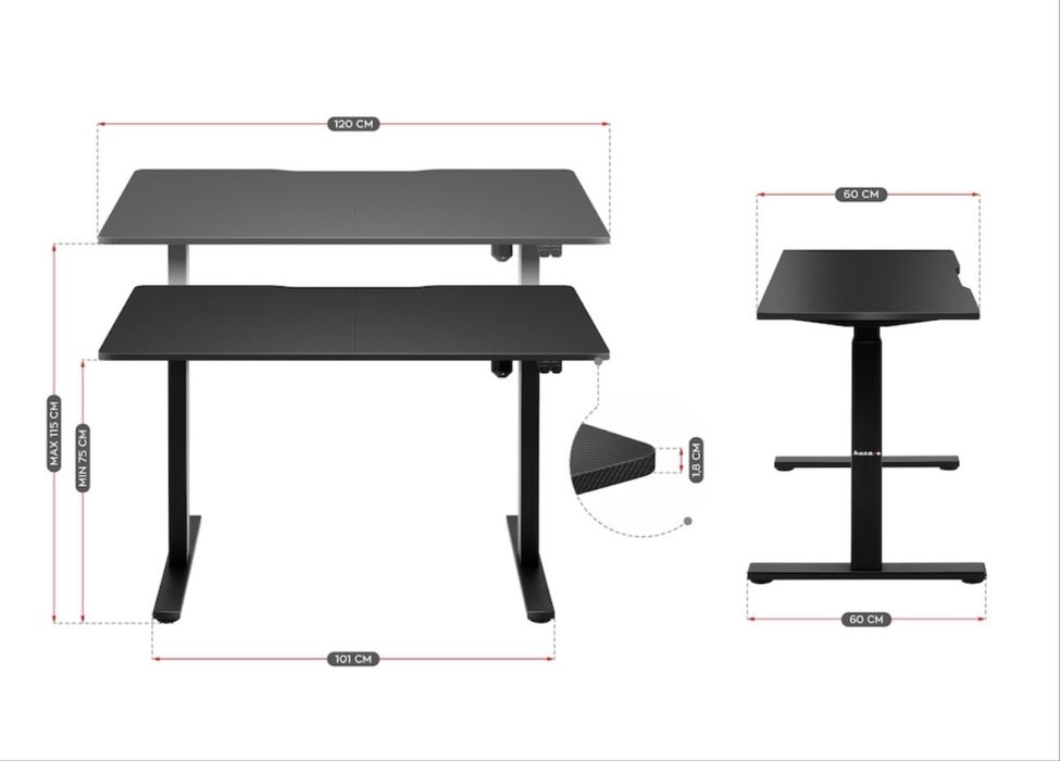 Birou Electric + Suporti Monitoare