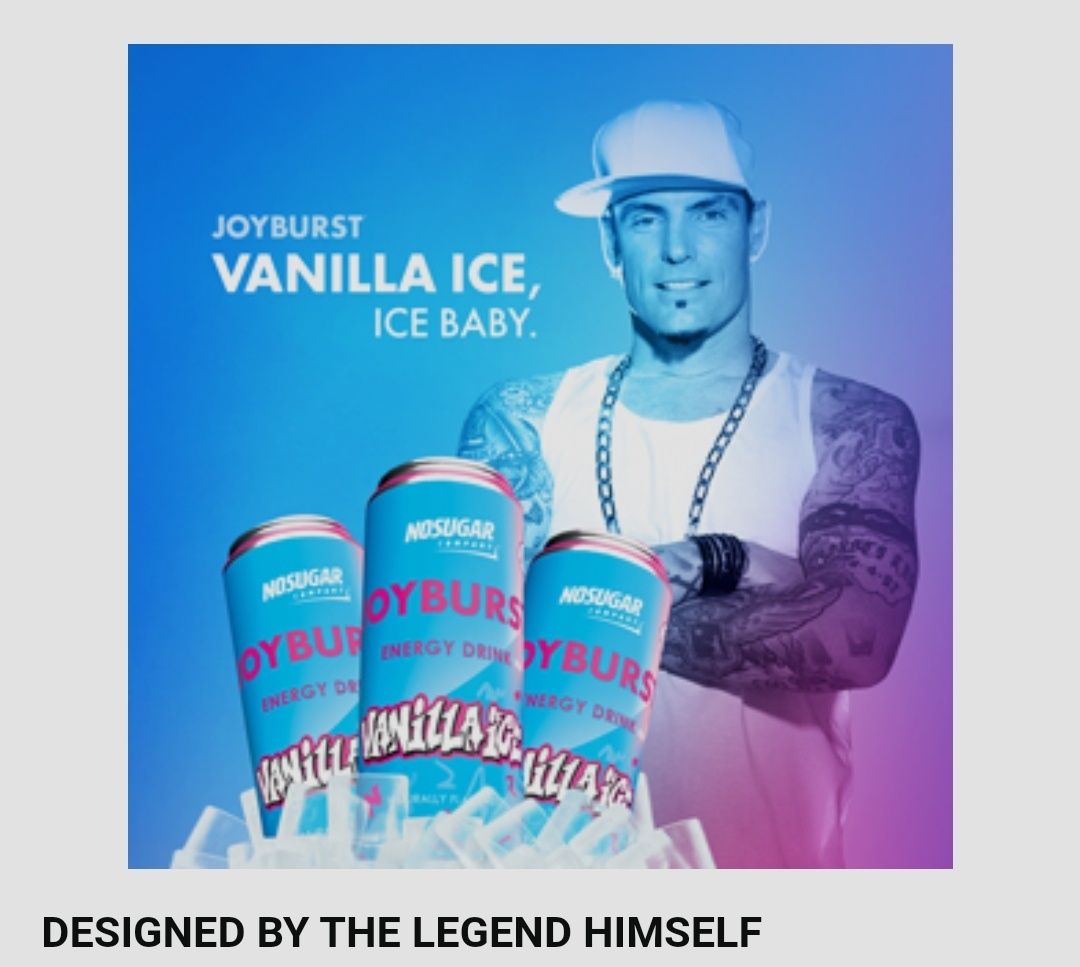 Vanilla Ice Joyburst Energy Drink