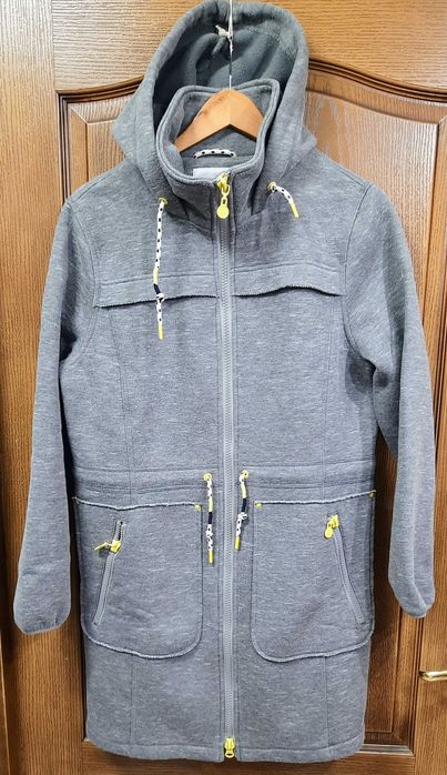 Hanorac damă, lung, cu glugă, edc, SIZE-EXTRA LARGE