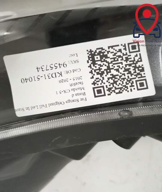 Ляв фар Оригинален Пълен Led В добро състояние 1 лупа Мазда / Mazda CX