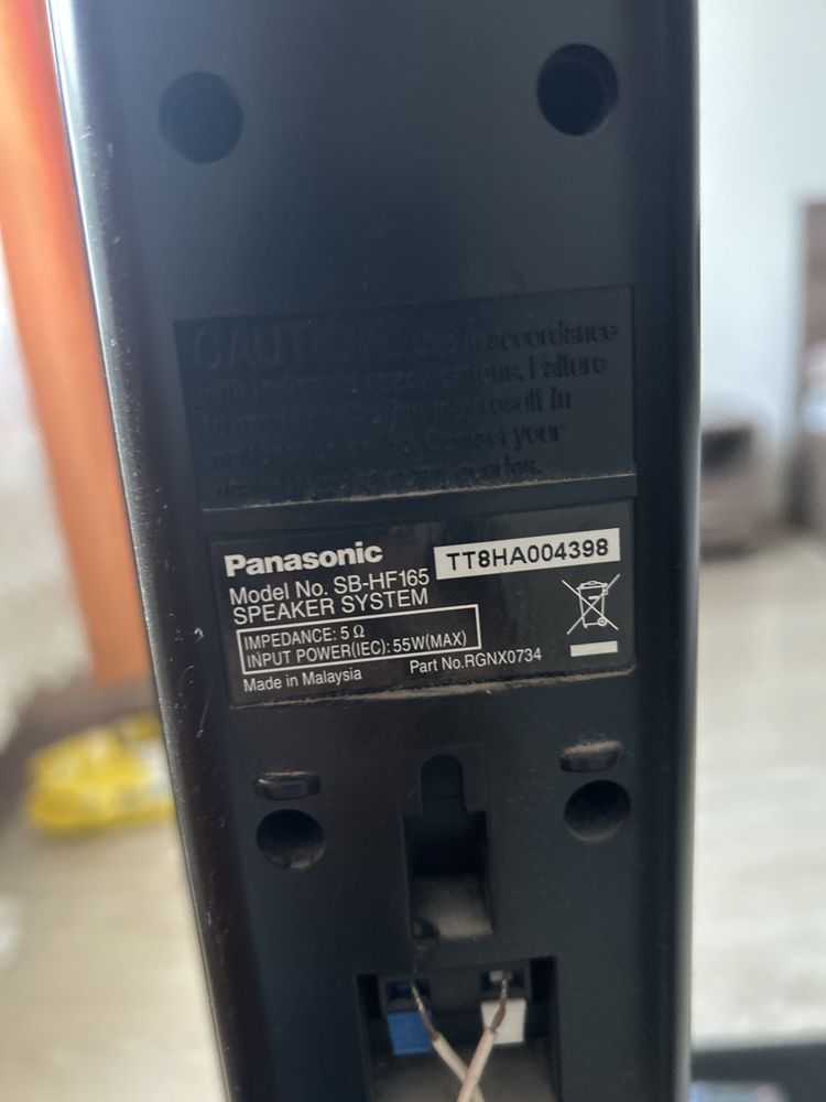 Sistem home cinema  sound system Panasonic Sc-PT 550