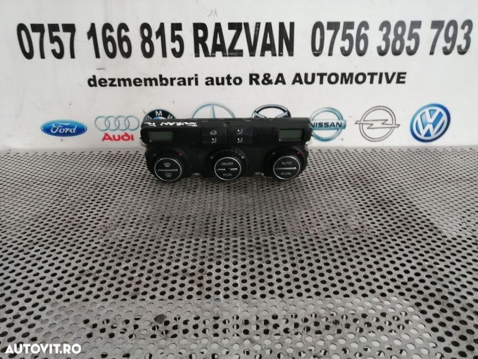 Modul Comenzi Clima Climatronic VW Touran 2003-2008 Modul Comenzi Clima Climatronic VW Touran 2003