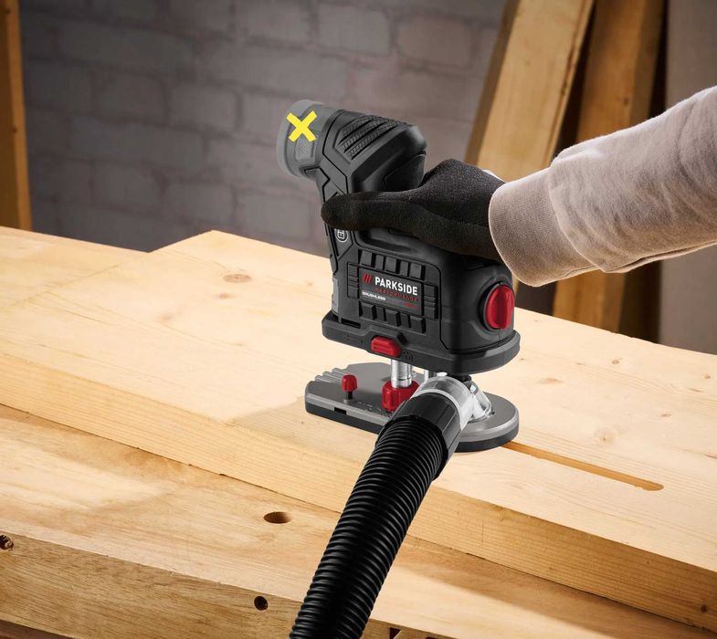 5Г.Гаранция Акумулаторна фреза PARKSIDE PERFORMANCE PPAKF 12 A1