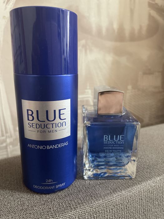 Antonio Banderas Blue Seduction парфюмерный набор 100 мл, для мужчин
