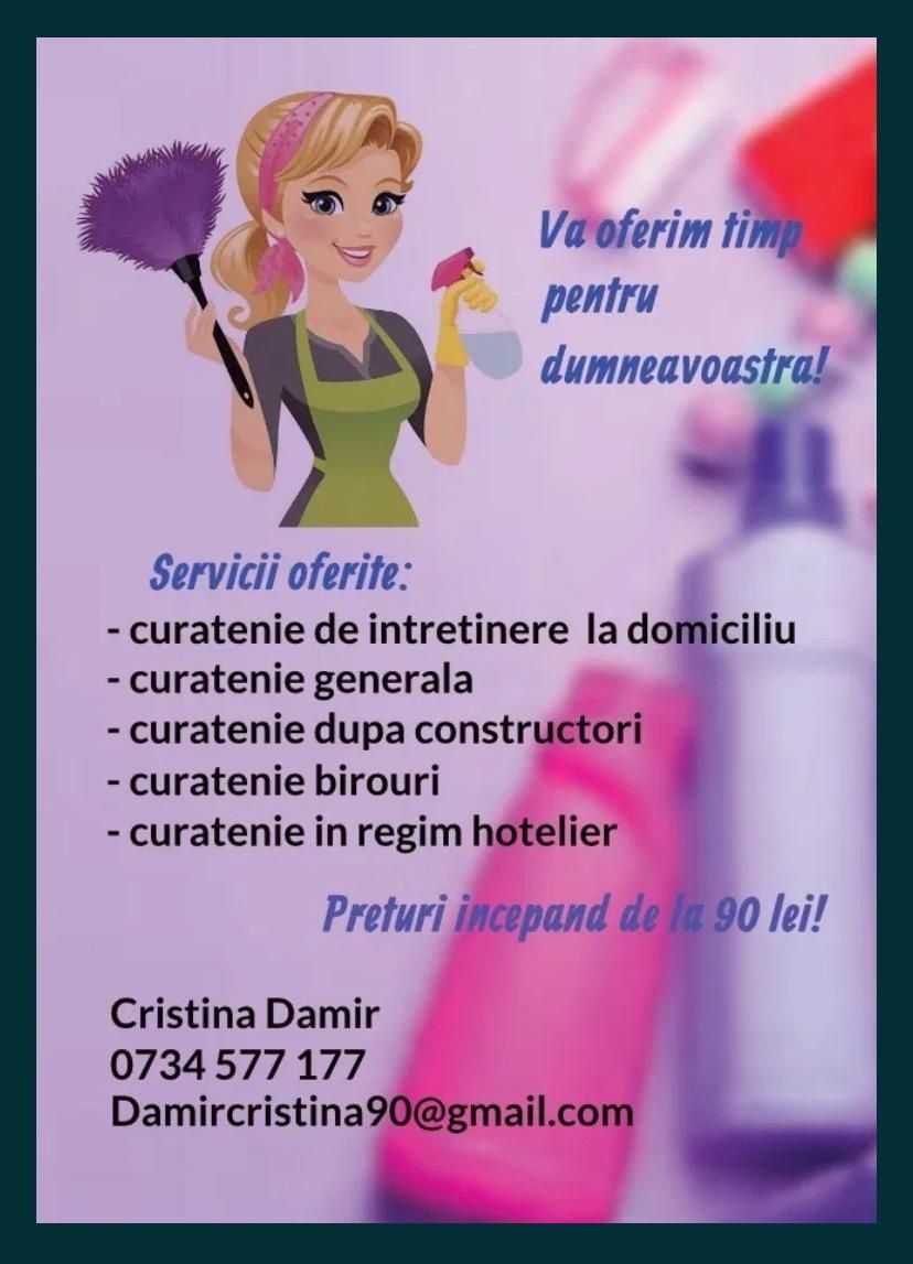 Servicii de curatenie in regim hotelier