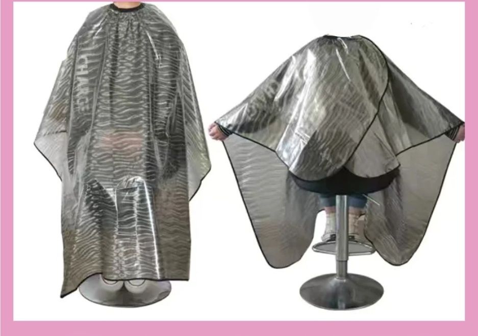 МНОГОРАЗОВЫЙ пеньюар для окрашивания
 - мягкий и приятный на ощупь ма