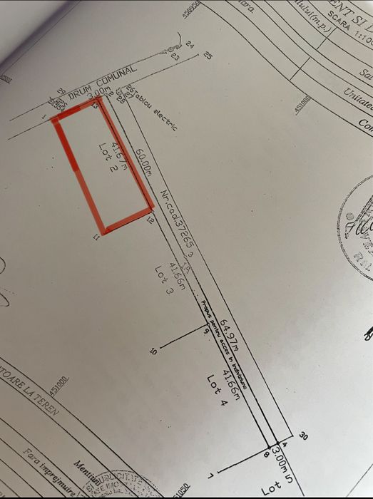 Teren intravilan de vanzare Bujoreni Valcea 800m2 Piscina WetRepublic