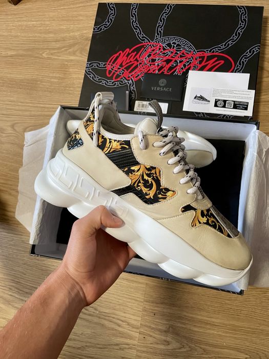 Adidasii Versace chain reaction baroque esition print